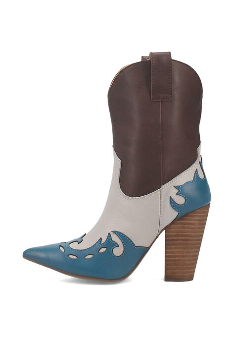 Saucy Mid Calf Western Boot, , alternate image number null