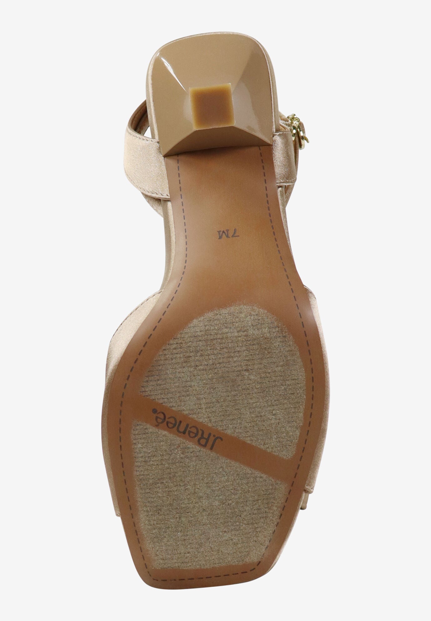 Nishia Ankle Strap Sandal, BEIGE, alternate image number 7