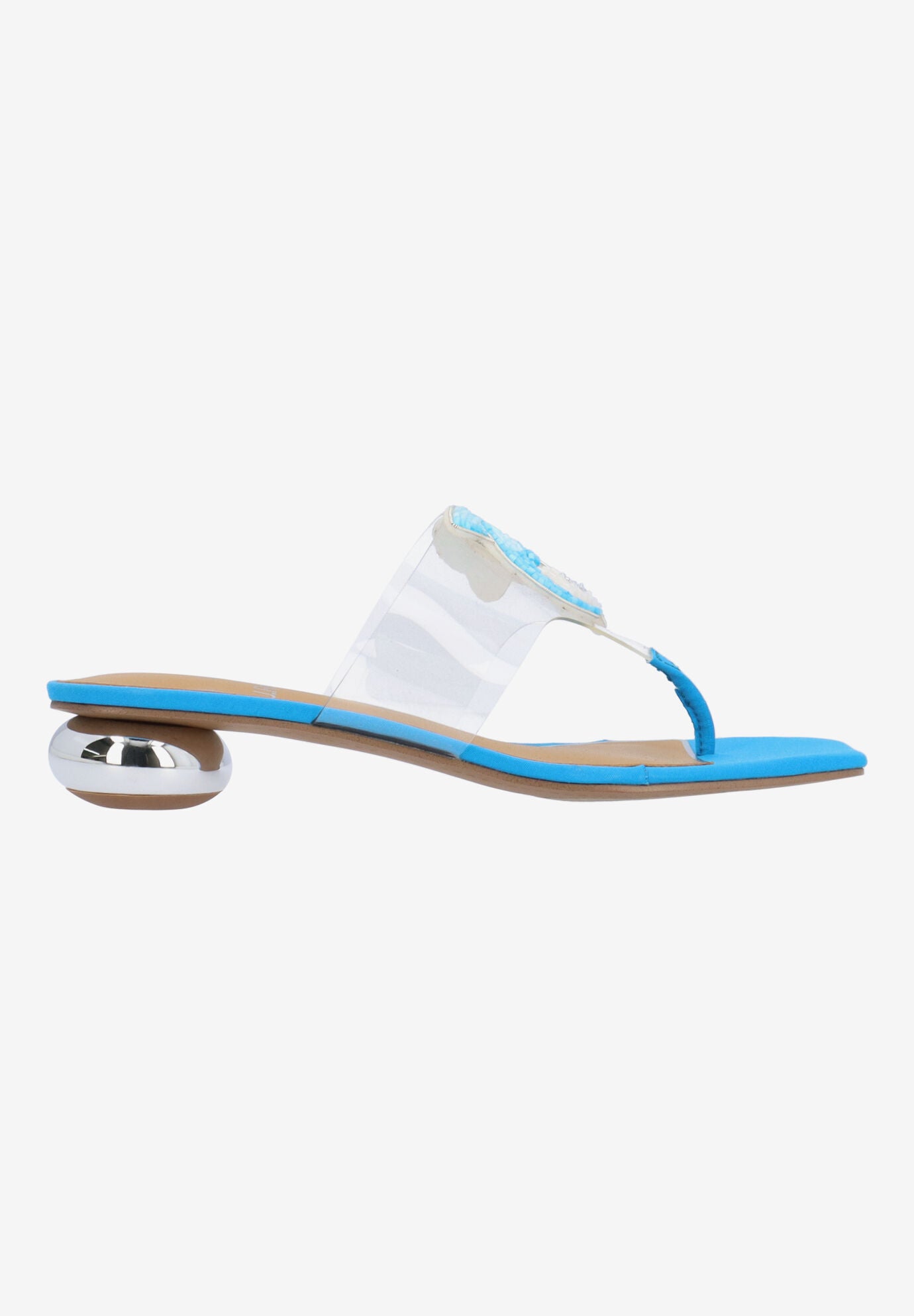 Dolphi Thong Sandal, CLEAR BLUE, alternate image number 4