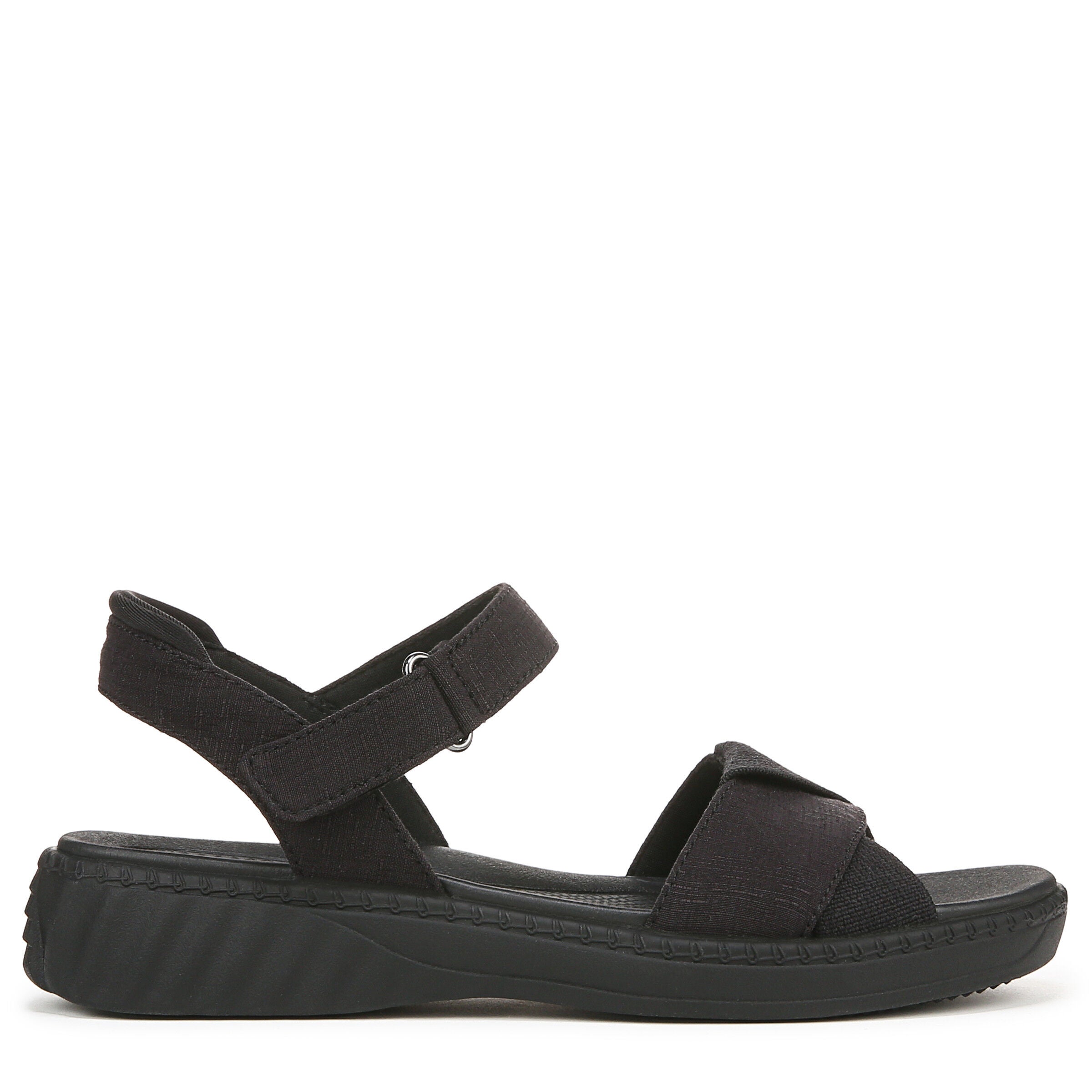 Lane Strappy Sandal, BLACK STRETCH, alternate image number 3