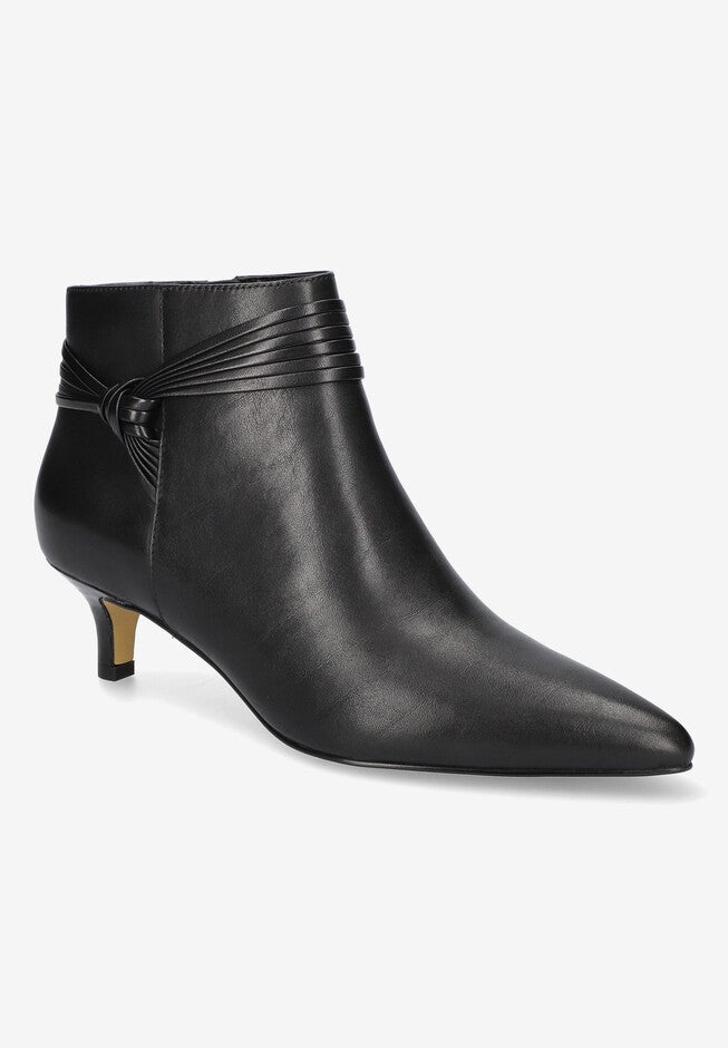 Jani Bootie, BLACK LEATHER, hi-res image number 0