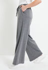 French Terry Wide-Leg Pant, , alternate image number null
