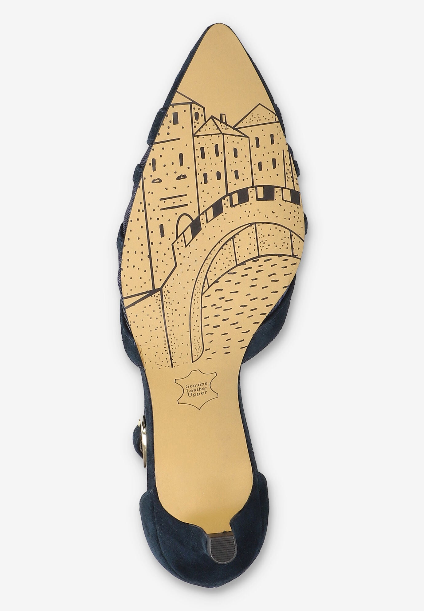 Malani Pump, NAVY SUEDE LEATHER, alternate image number 5