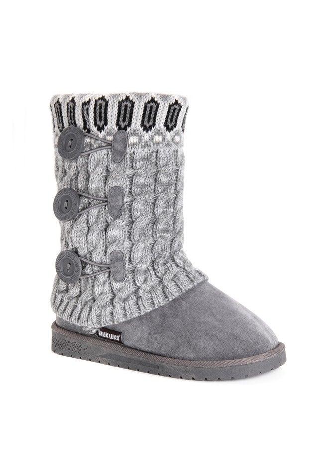 Cheryl Boot by Muk Luks®, LIGHT GREY, hi-res image number null