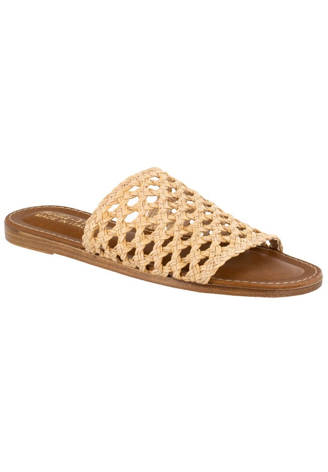 Eva-Italy Slide , NATURAL WOVEN, hi-res image number null