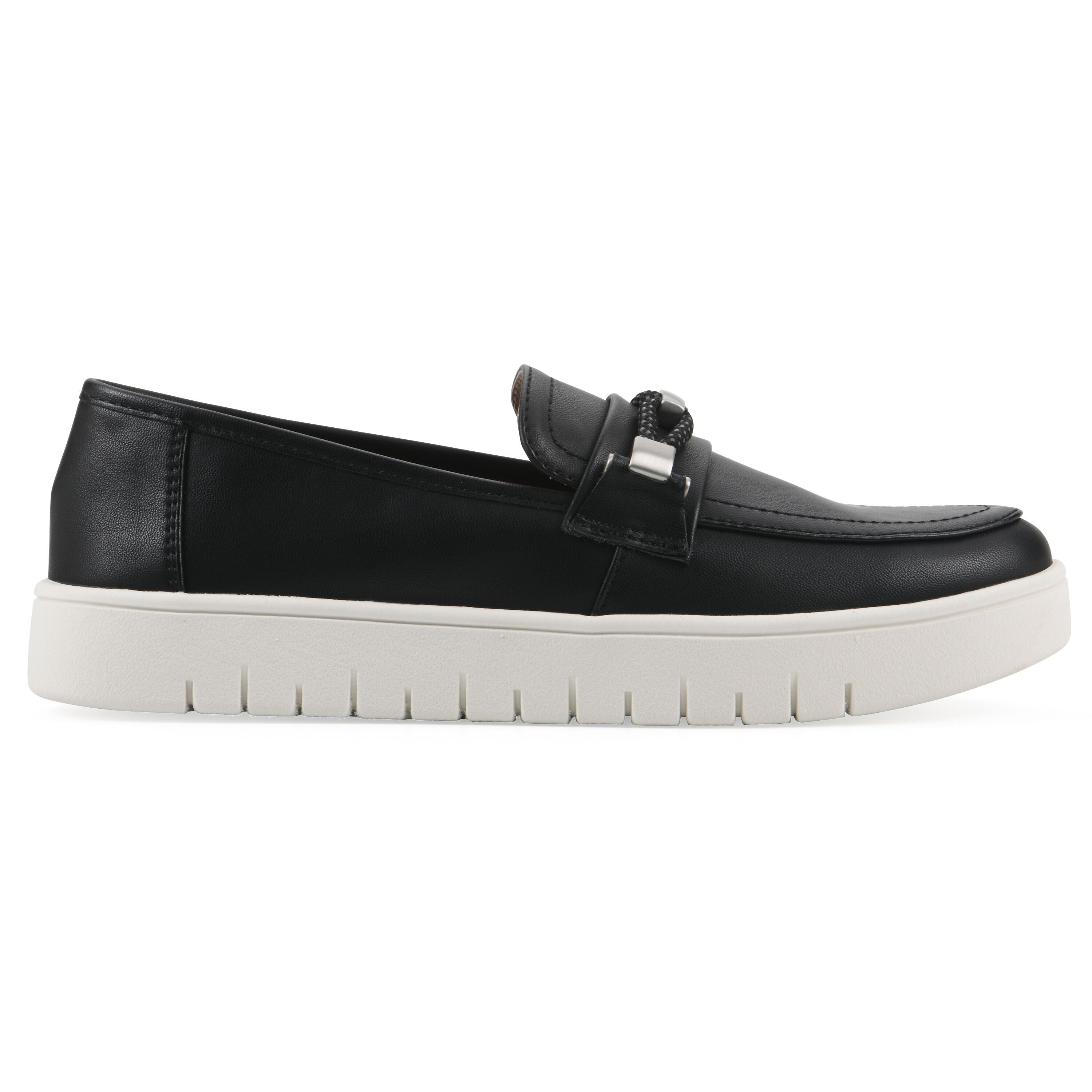Naathan FOM Recovery Penny Loafer, BLACK SMOOTH, alternate image number 2