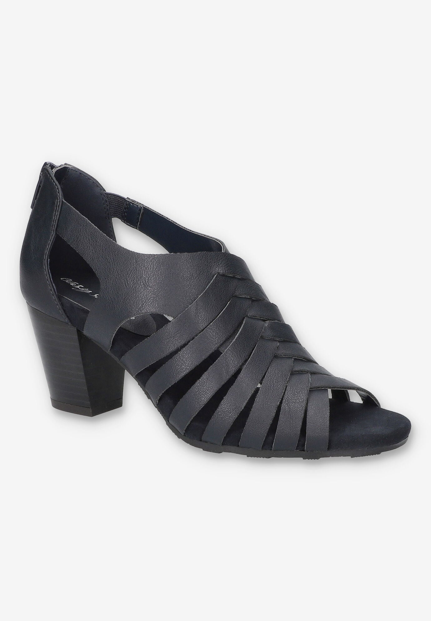 Vanni Block Heel Sandal, NAVY, hi-res image number 0