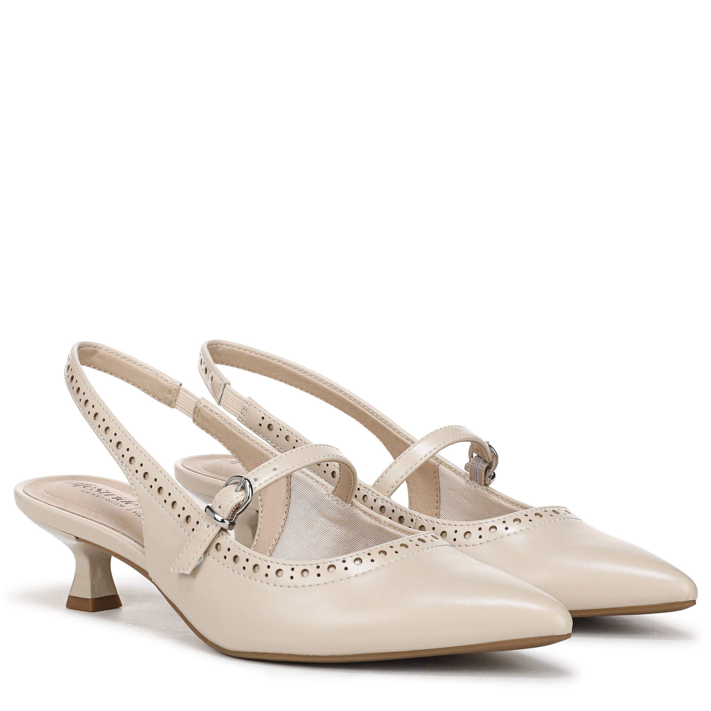 Marilyn Slingback Pump, CREAM BEIGE, alternate image number 2