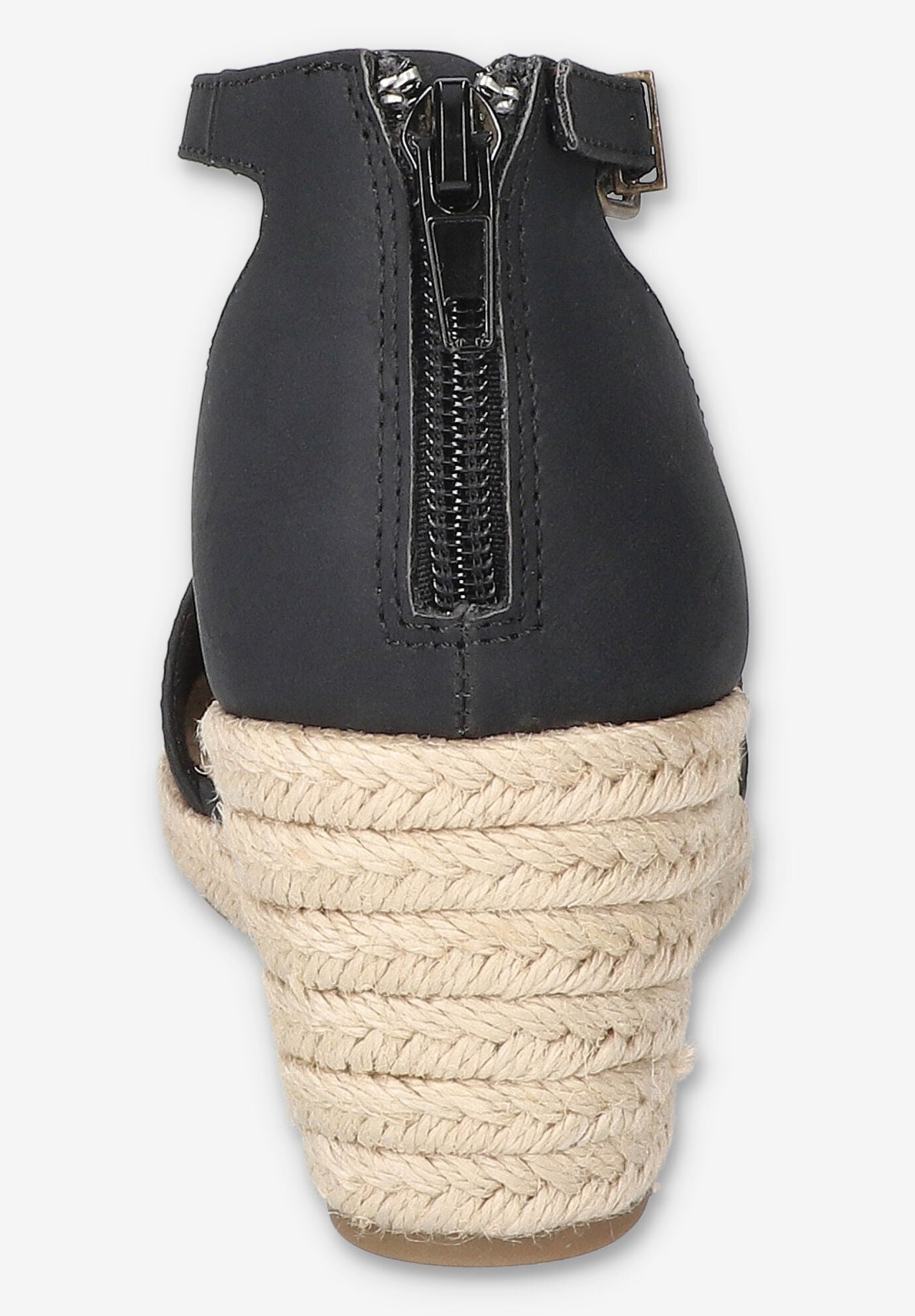Daytona Espadrille Wedge, BLACK, alternate image number 3