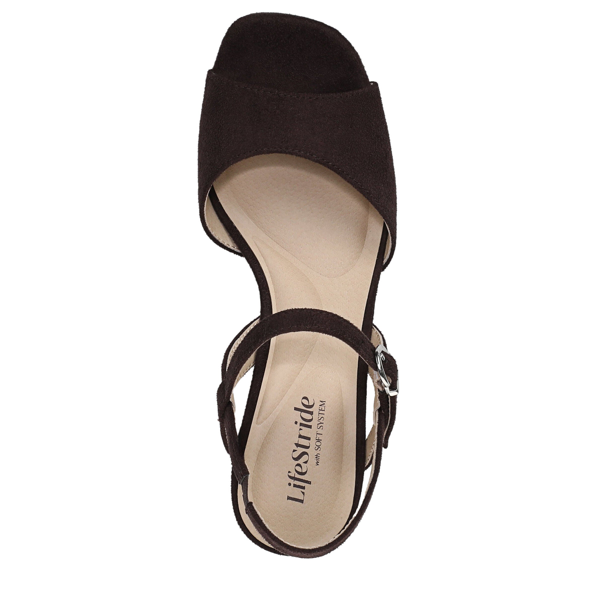 Gwendolyn Dress Sandal, DARK CHOCOLATE, alternate image number 6