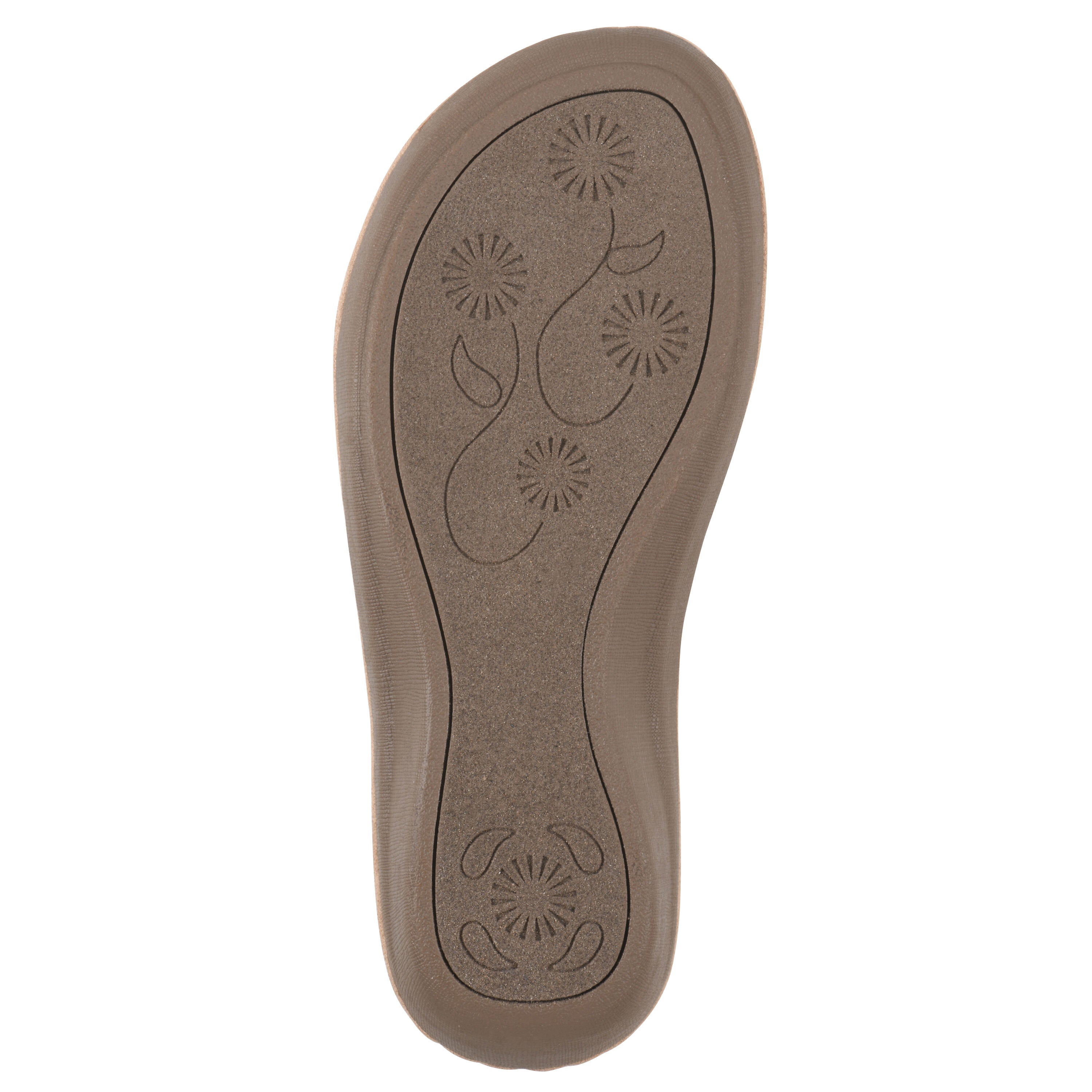 Casmyn Floral Mini Wedge Sandal, MOCHA FABRIC, alternate image number 5