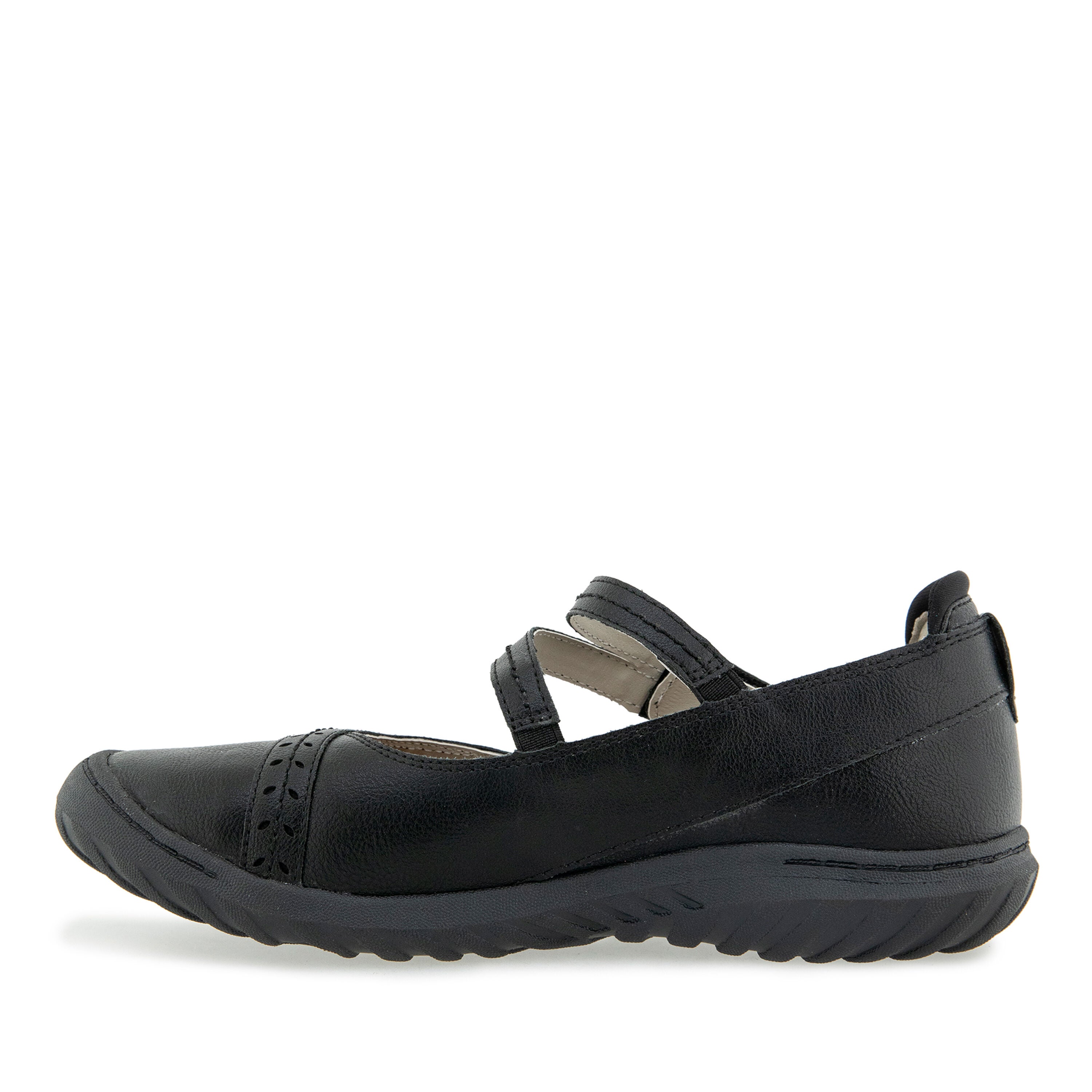 Adeline Casual Mary Jane Flat, BLACK, alternate image number 3