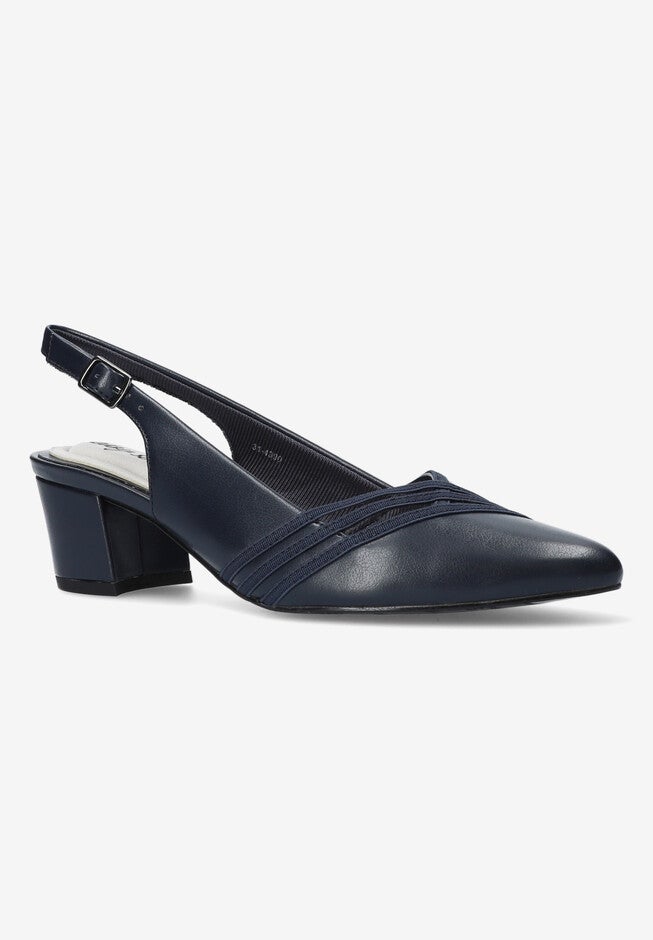 Shani Slingback, NAVY, hi-res image number 0