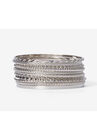 Textured Bangle Set, , alternate image number null