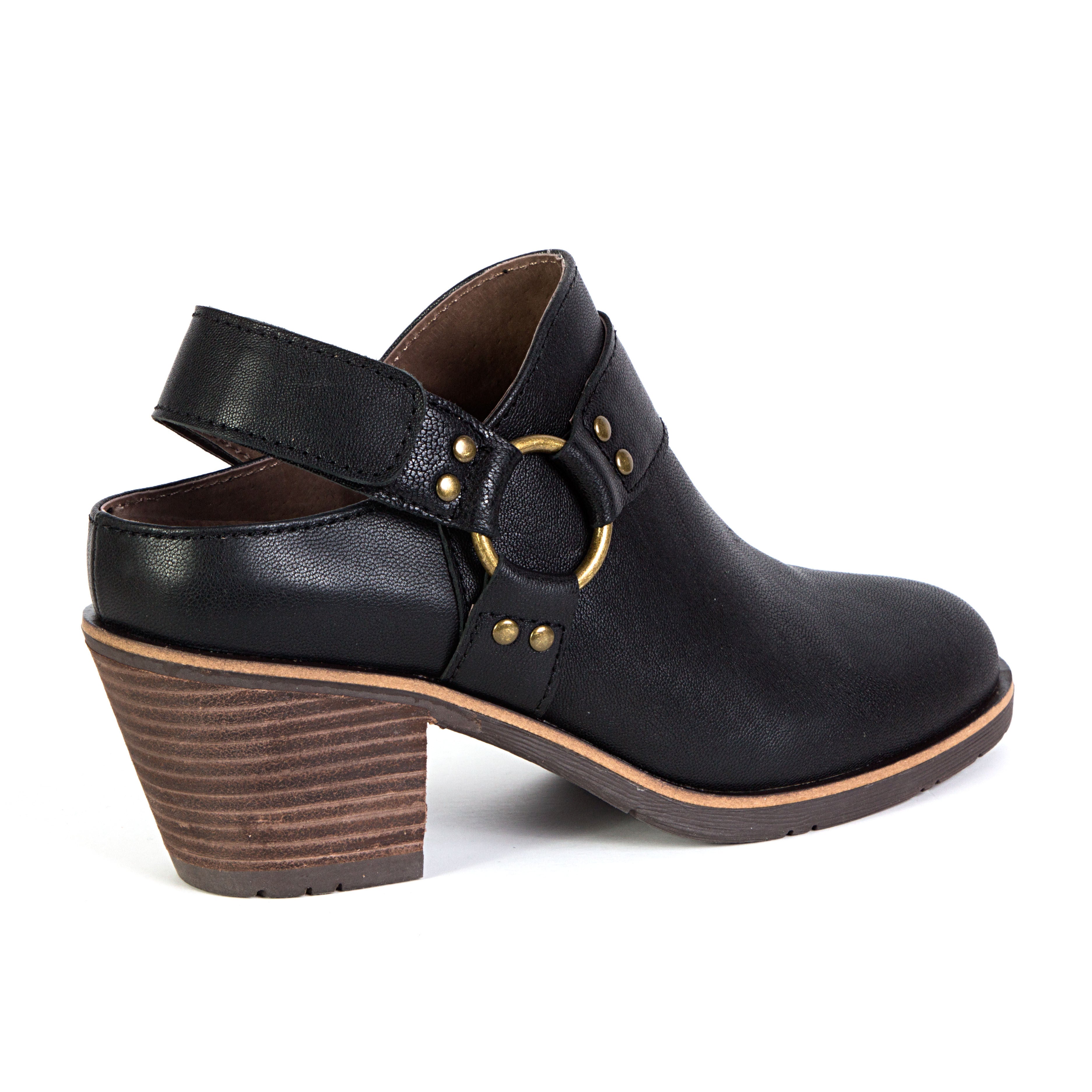 Valora Casual Cowboy Bootie, BLACK, on-hover image number 1