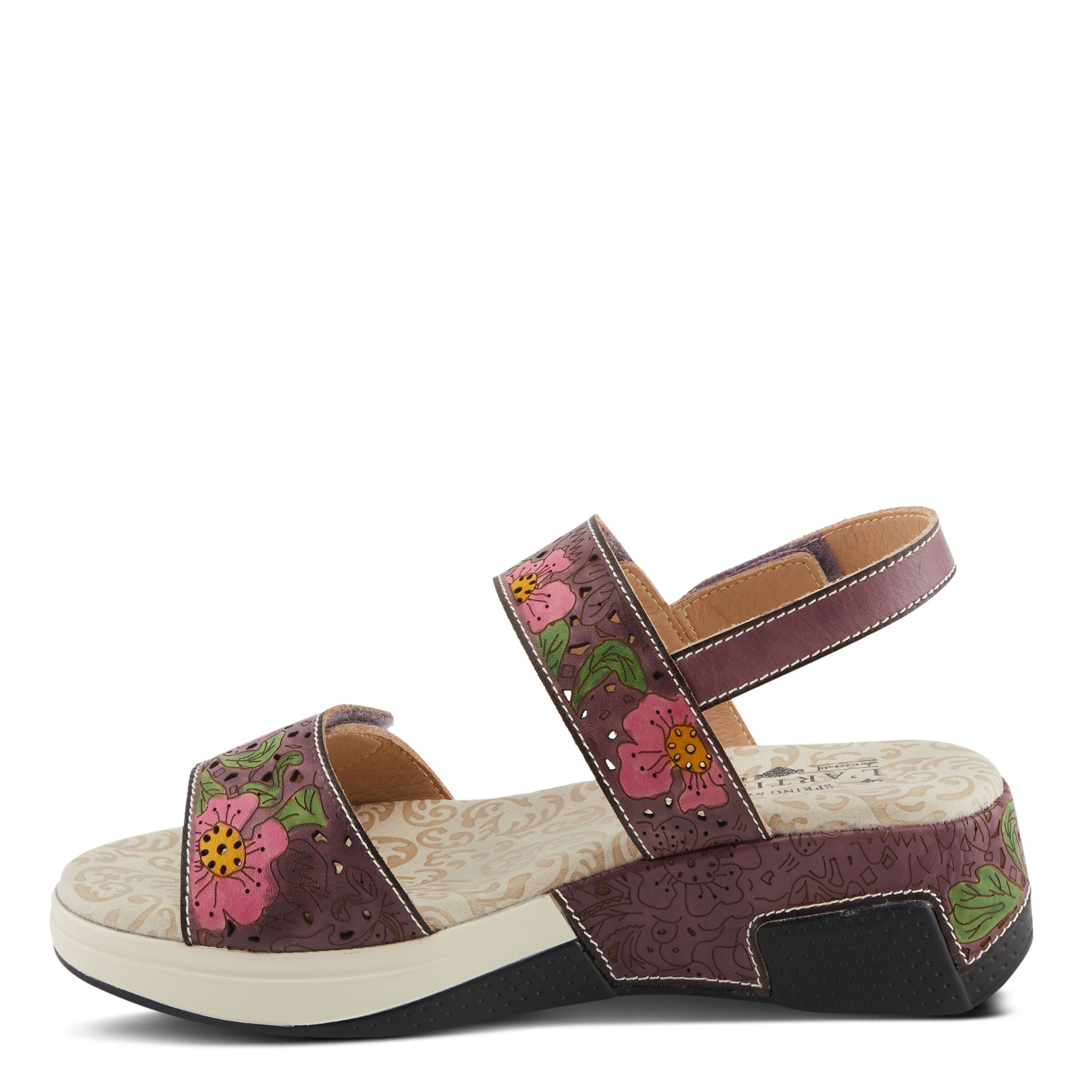 Caitlina Sandal, PLUM MULTI, alternate image number 2
