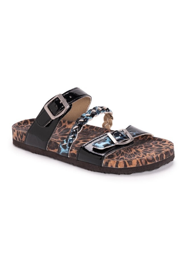 Bonnie Sandals , TEAL BLACK, hi-res image number 0