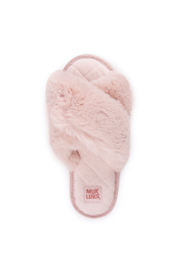 Perley Criss Cross Slipper Slippers, , alternate image number 4