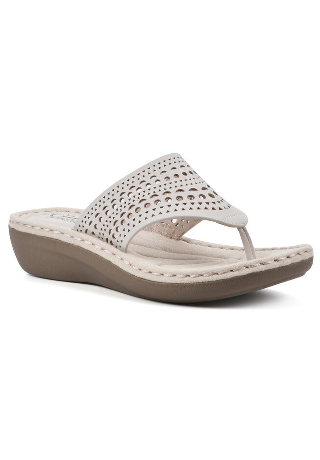Compact Sandals, WHITE NUBUCK, hi-res image number null