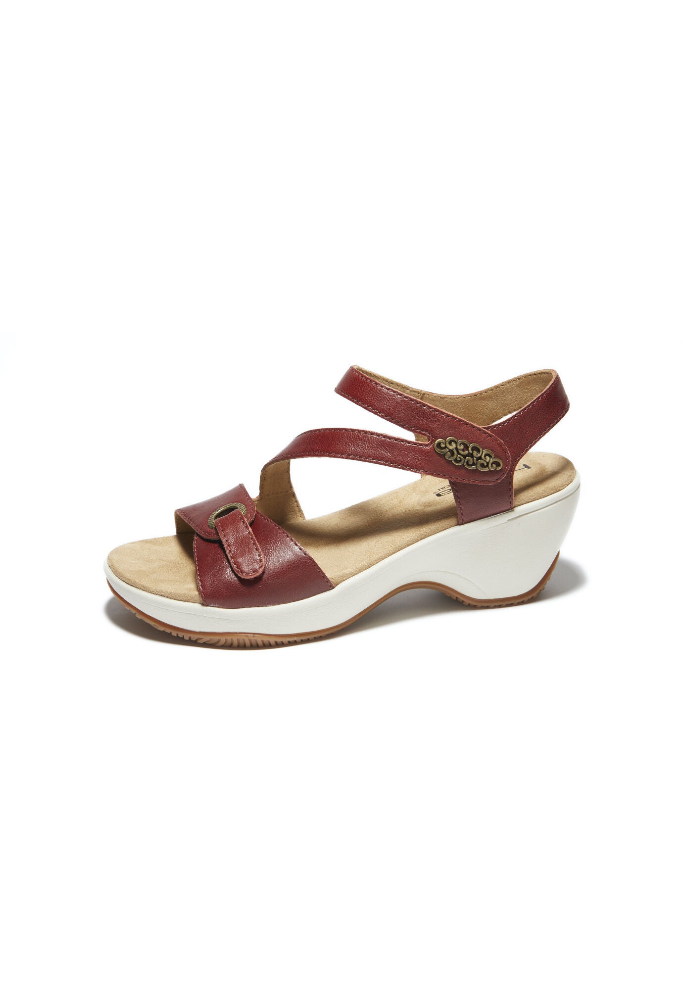 Cindy Ankle Strap Wedge Sandal, , alternate image number 3
