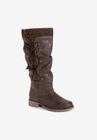 Bianca Water Resistant Knee High Boot, BROWN, hi-res image number null