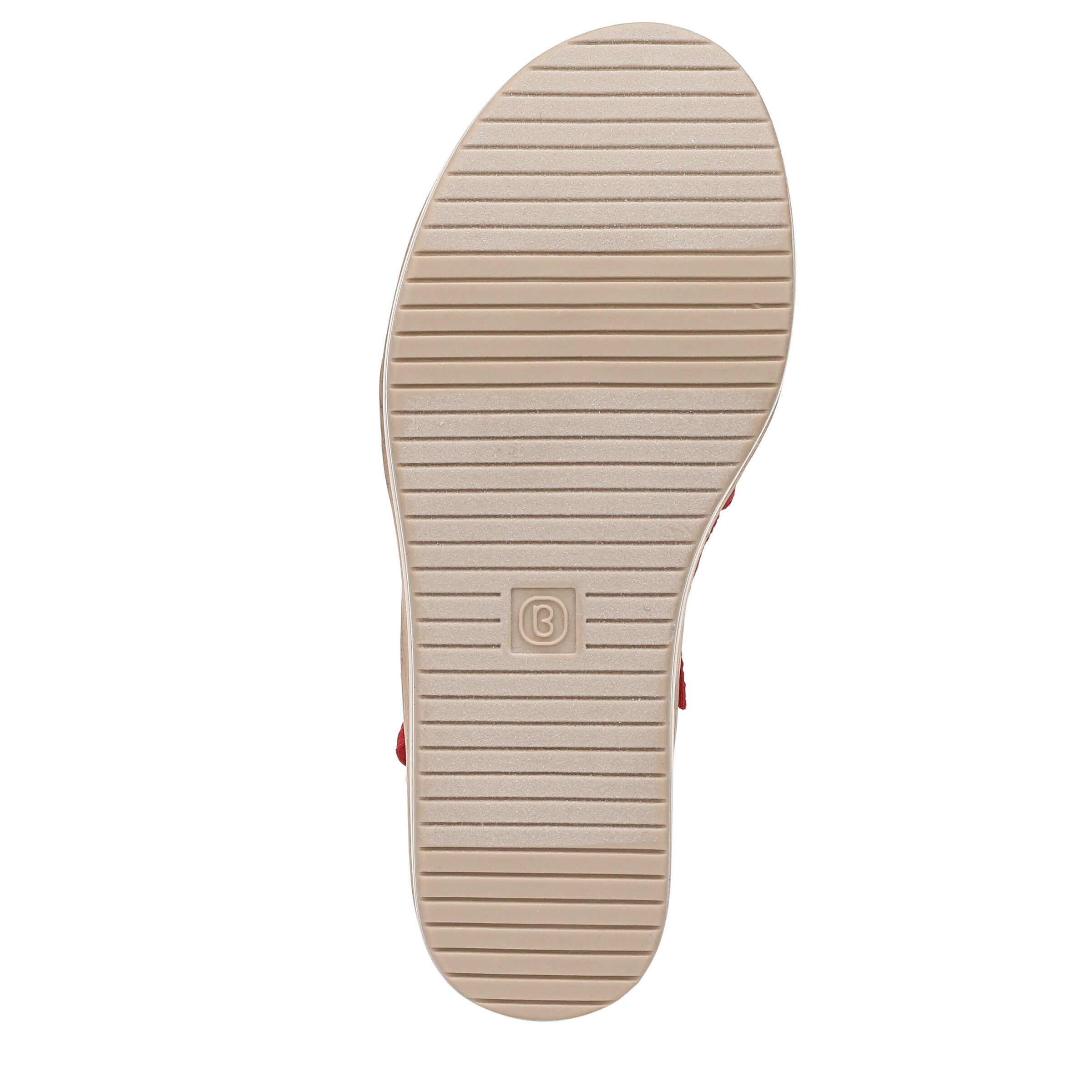 Rye Slingback Wedge Sandal, FIRE RED, alternate image number 7
