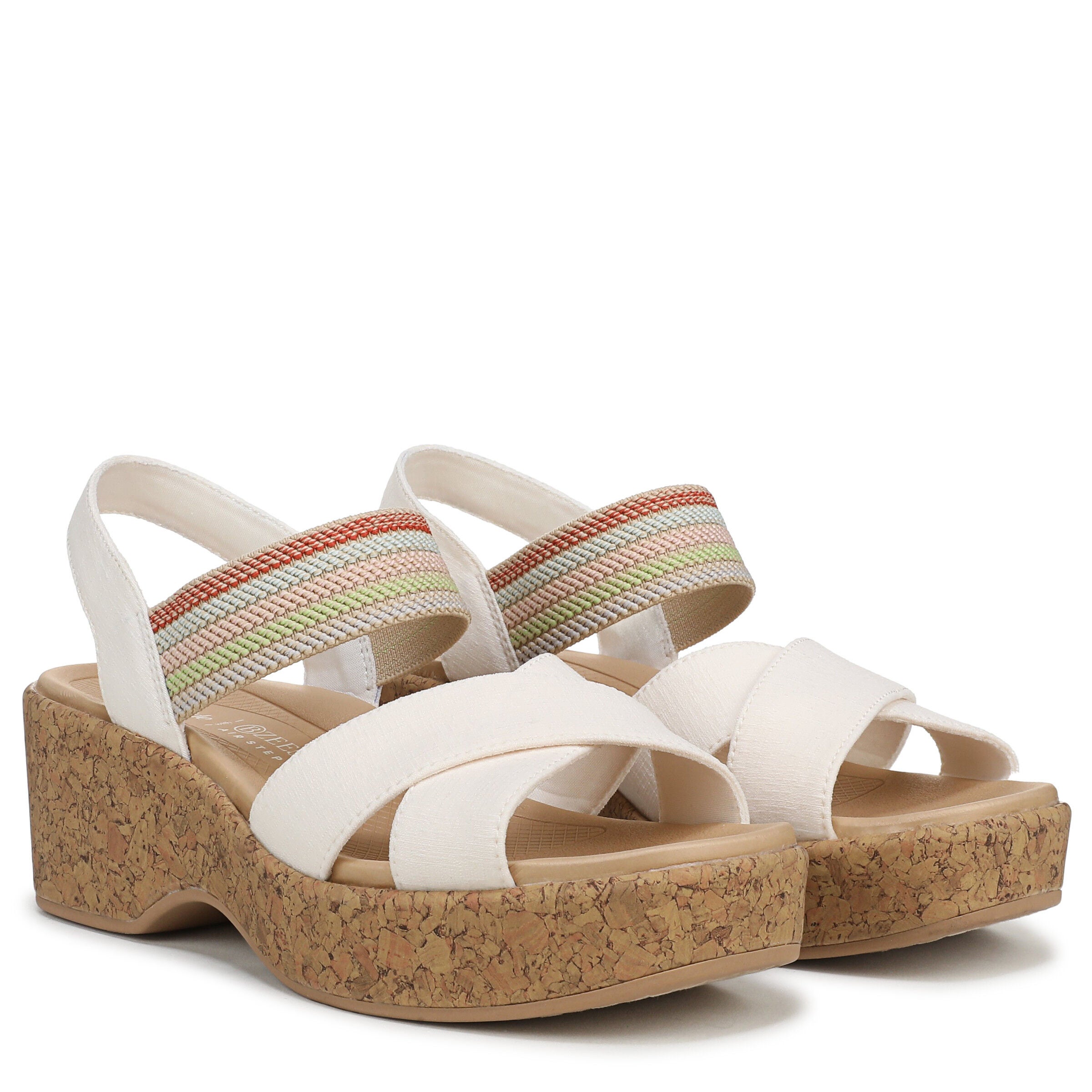 Verity Platform Sandal, SUGAR, alternate image number 2