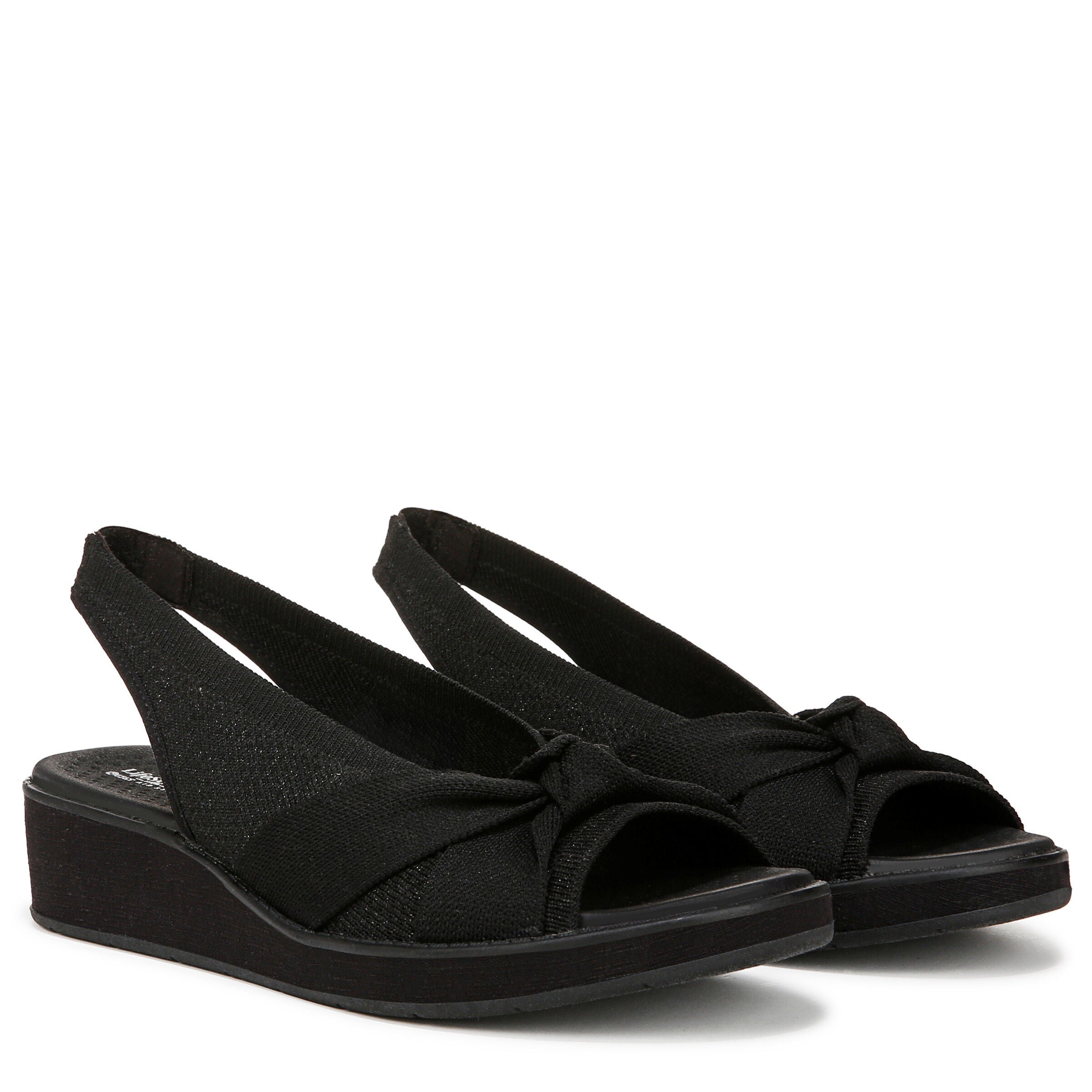 Bell Sandal, BLACK, alternate image number 2