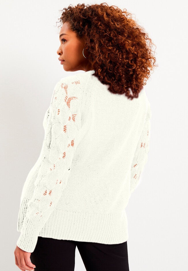 Openwork Cardigan, , on-hover image number null