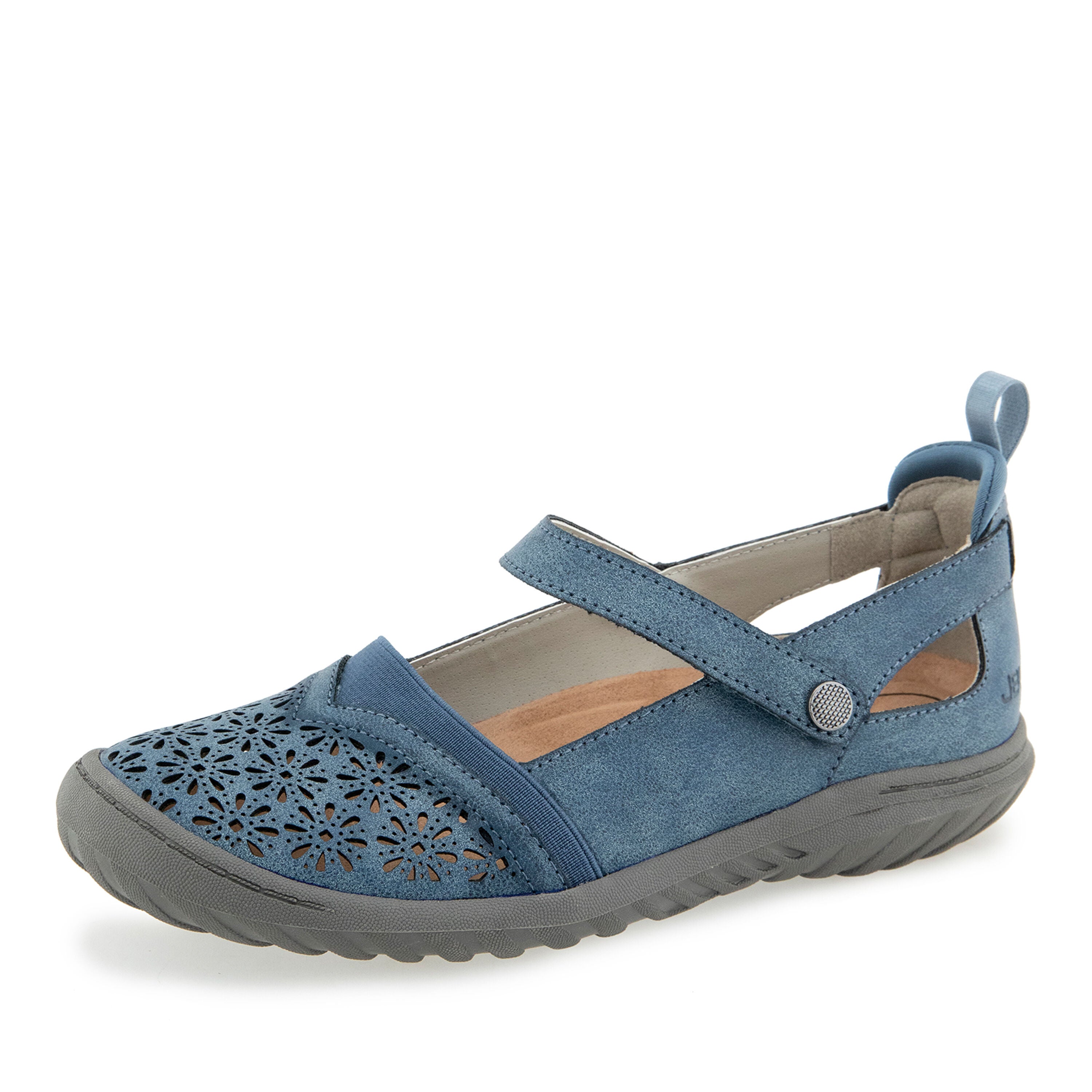 Rya Casual Mary Jane Flat, DENIM, alternate image number 6