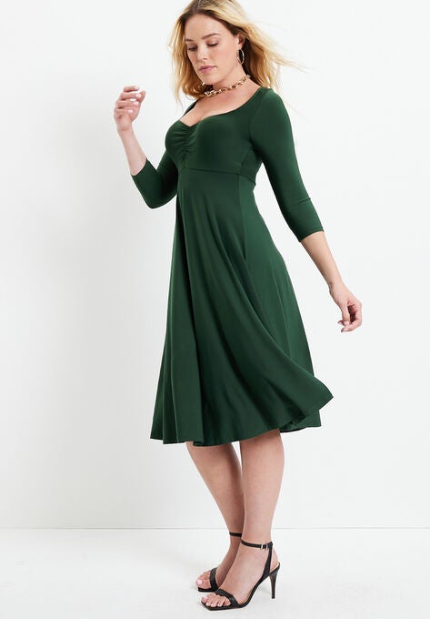 Sweetheart Swing Dress, , alternate image number null