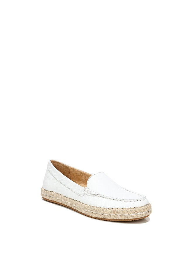 Alexa Flat Espadrille , WHITE LEATHER, hi-res image number 0
