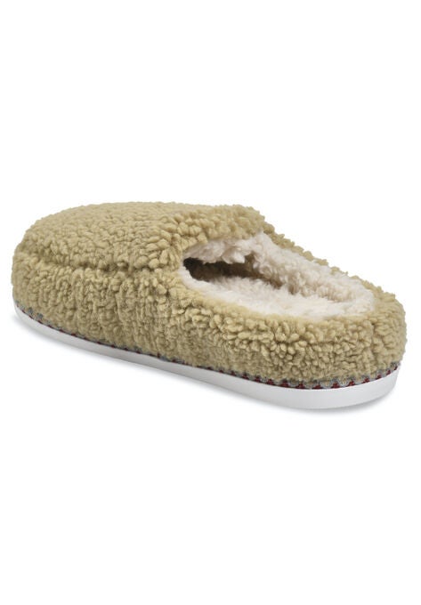 Berber Moccasin Clog Slipper, , on-hover image number null