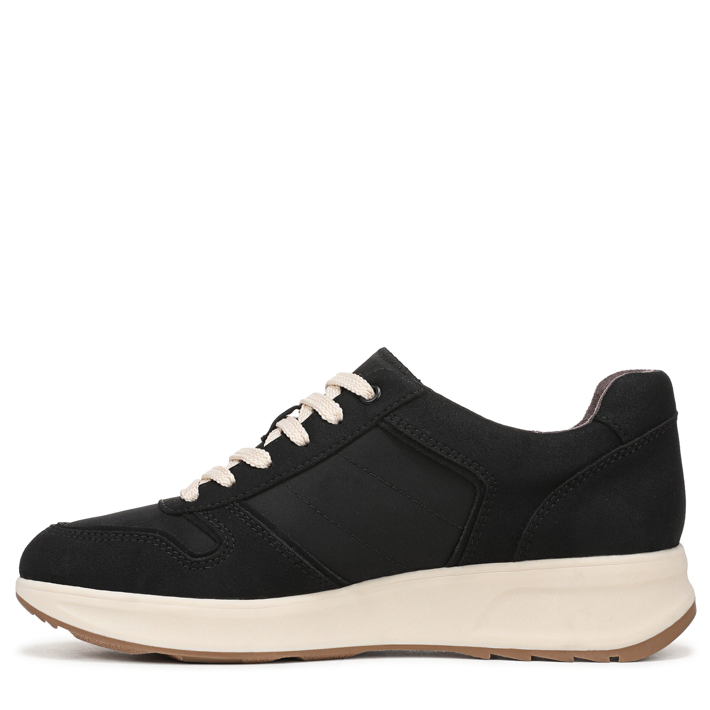 Revival Sneaker, BLACK MICROSUEDE, alternate image number 5