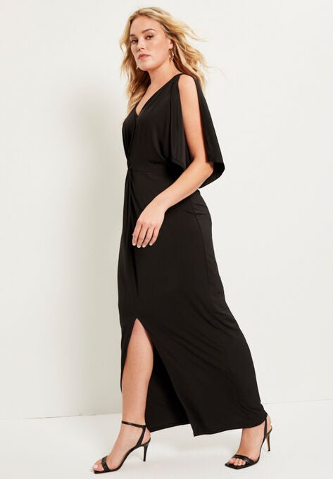 Twist-Front Dress, , alternate image number null