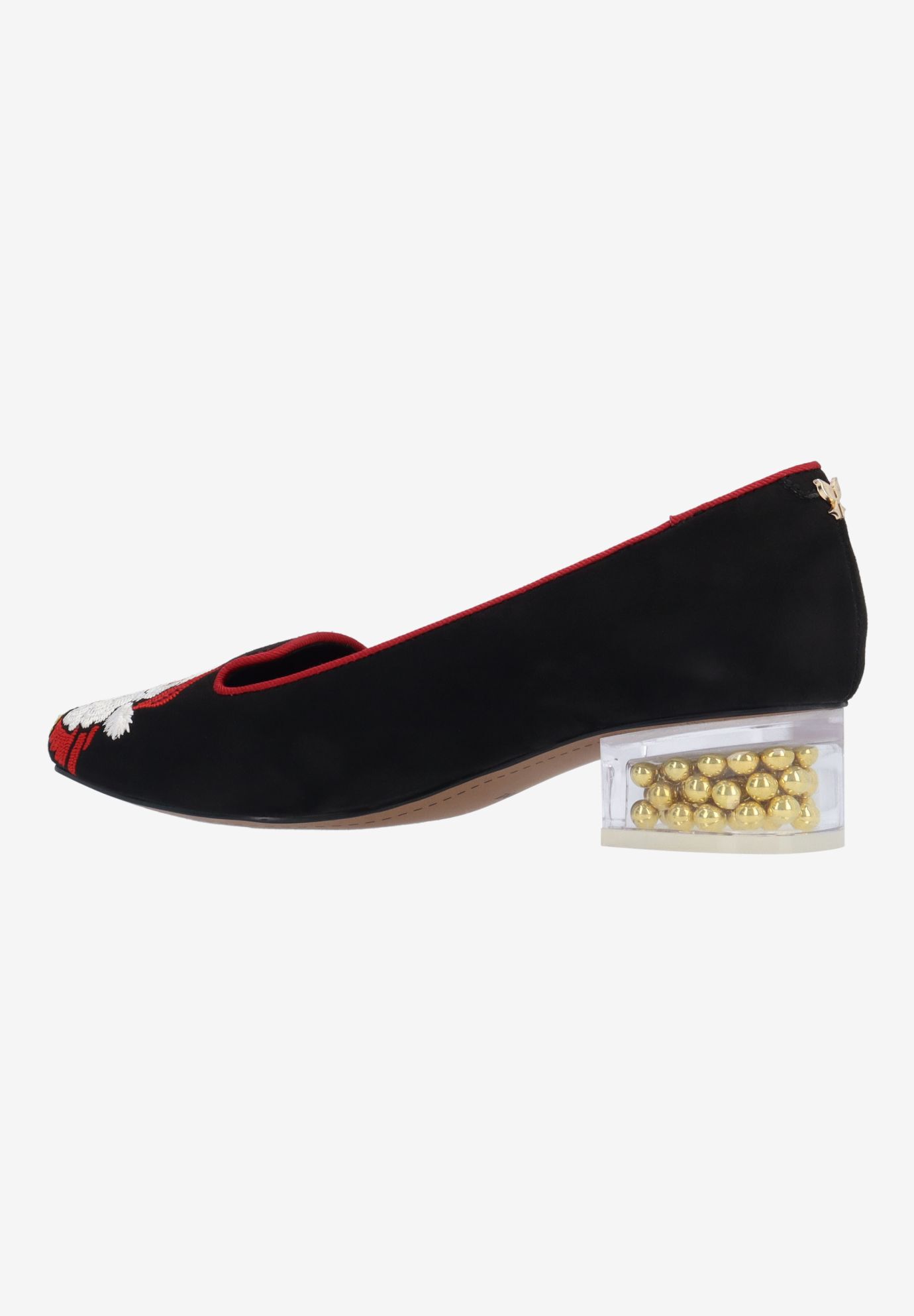 Babbonatale Slip On Pump, BLACK, alternate image number 5