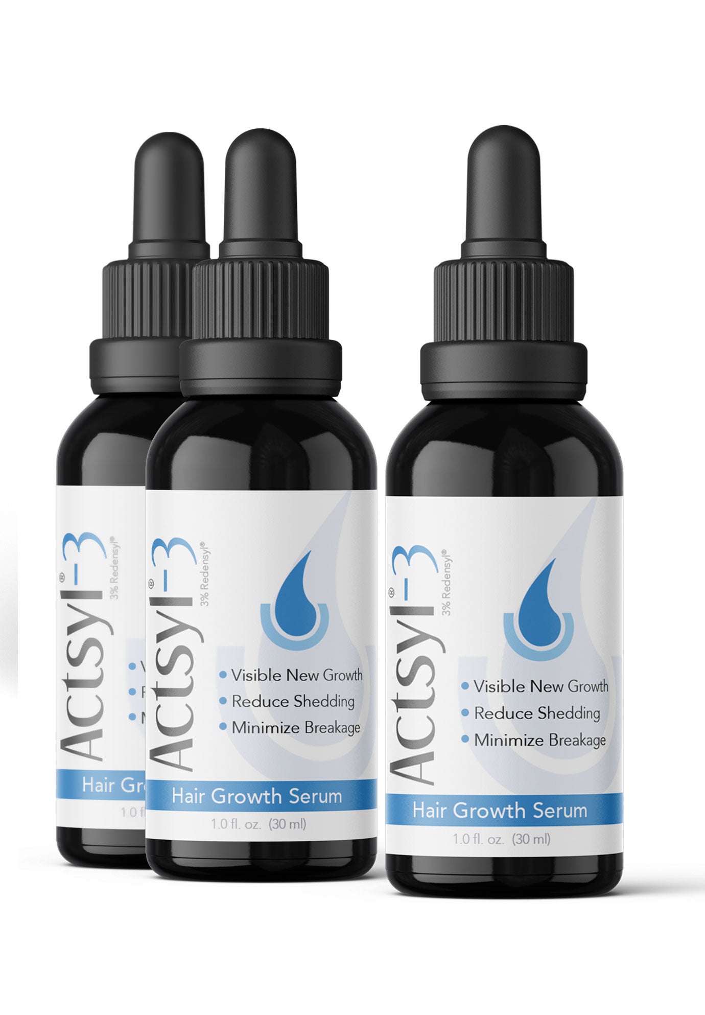 Actsyl-3 Hair Growth Serum - Bundle 3 Pack Hair Care, , on-hover image number 1