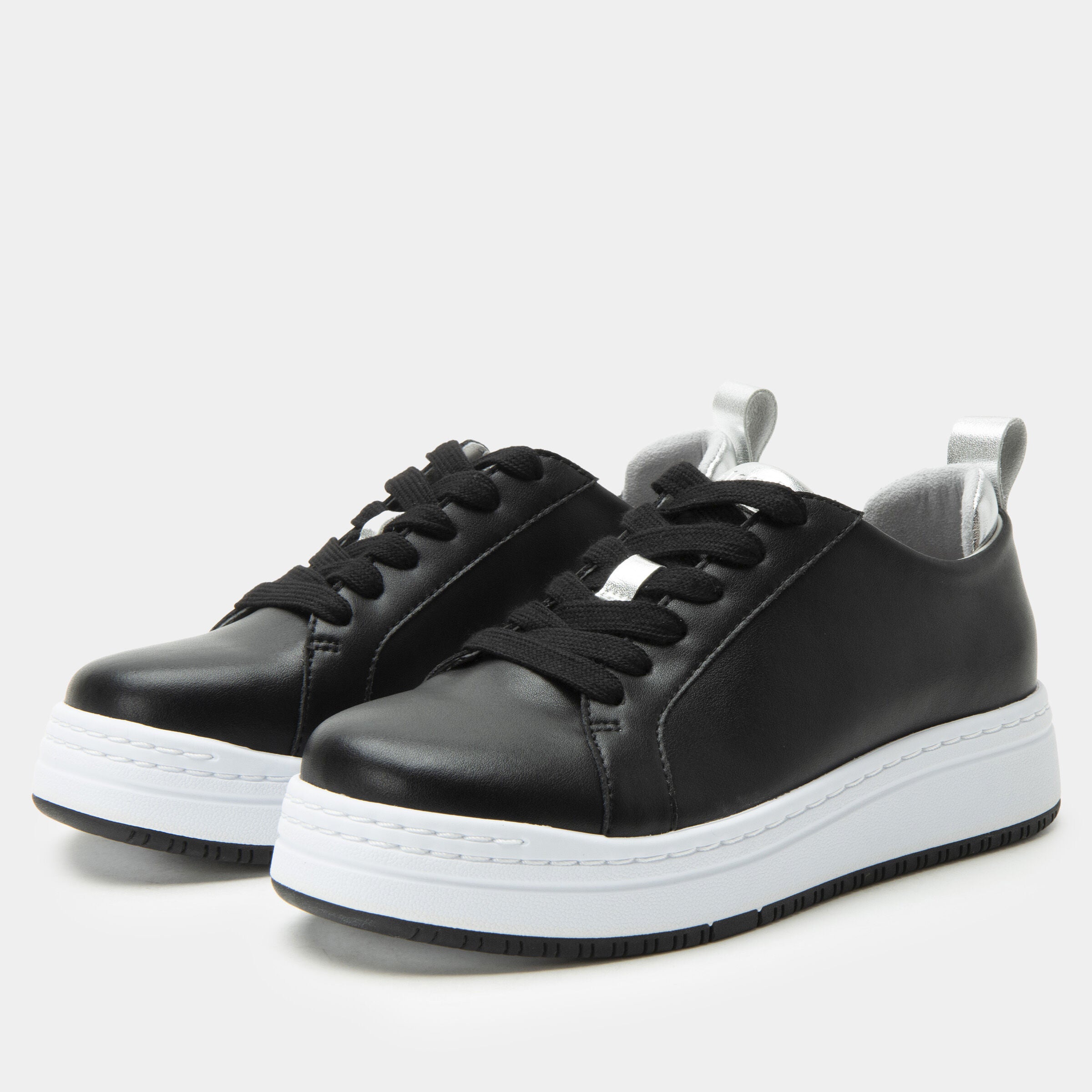 Adysen Platform Lace Up Fashion Sneaker, BLACK, hi-res image number 0