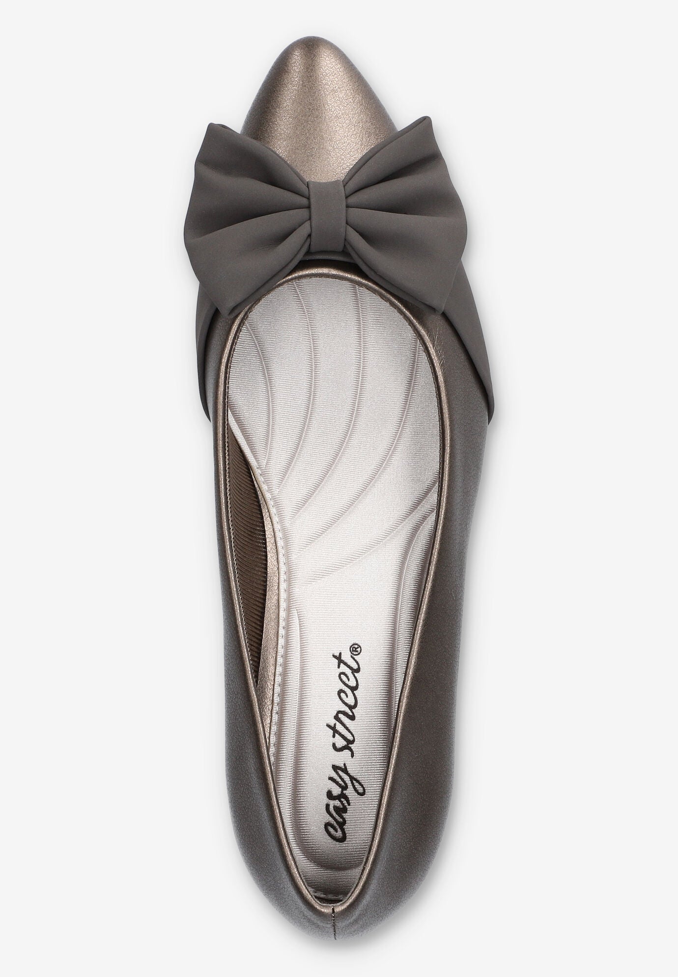 Alva Pointed Toe Pump, PEWTER, alternate image number 6