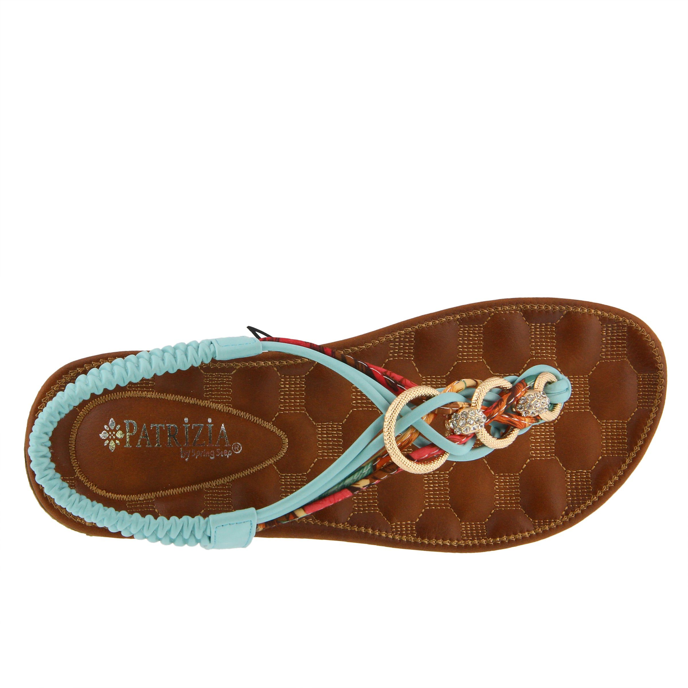 Gadelina T-Strap Thong Sandal, MINT GREEN, alternate image number 3