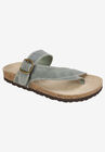 Carly Sandal, LT BLUE LEATHER, hi-res image number null