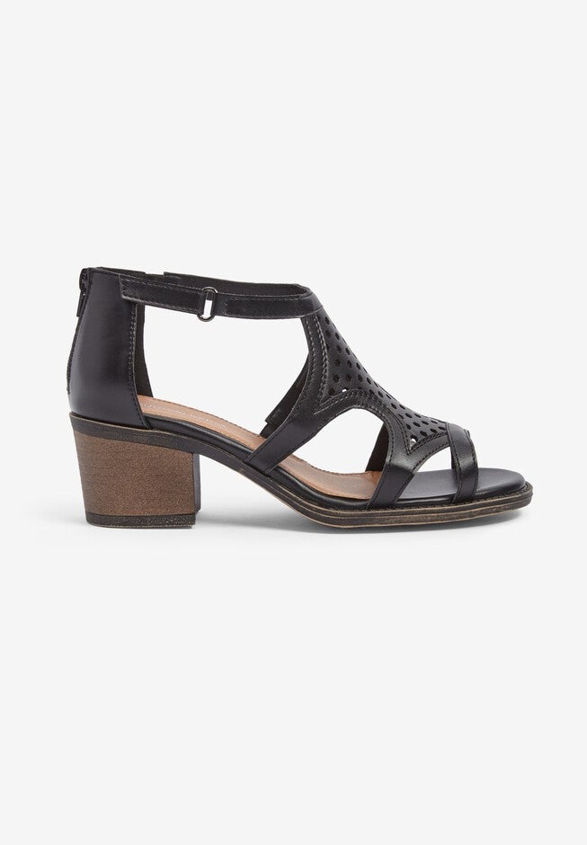 The Malani Sandal, BLACK, alternate image number null