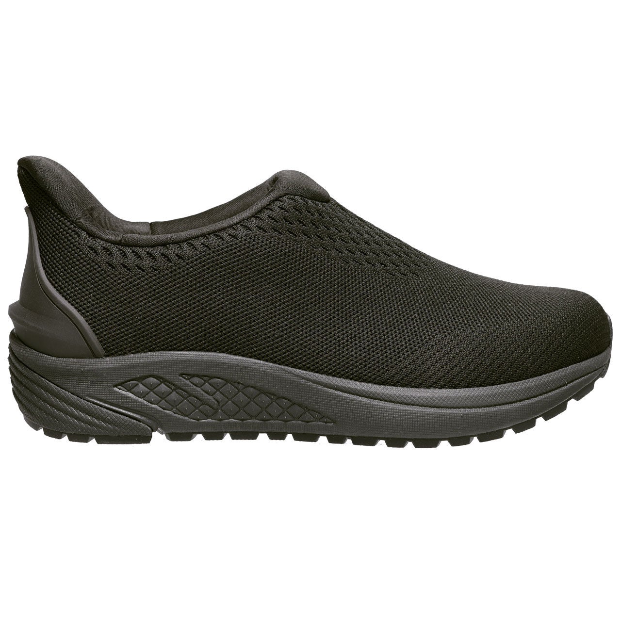 One Velocity Slip On Sneaker, ALL BLACK, alternate image number 2
