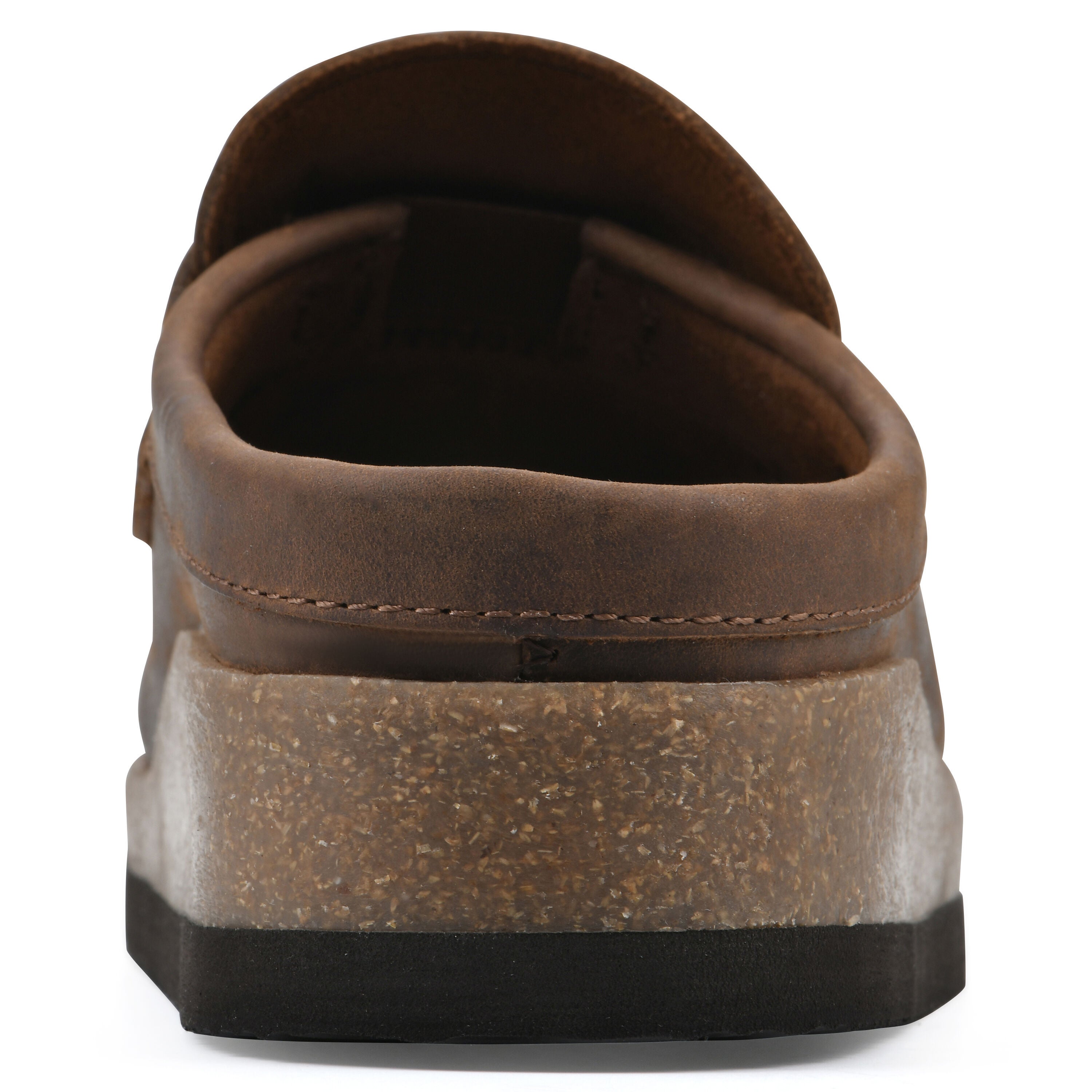 Brinlee Footbeds Clog, BROWN LEATHER, on-hover image number 1