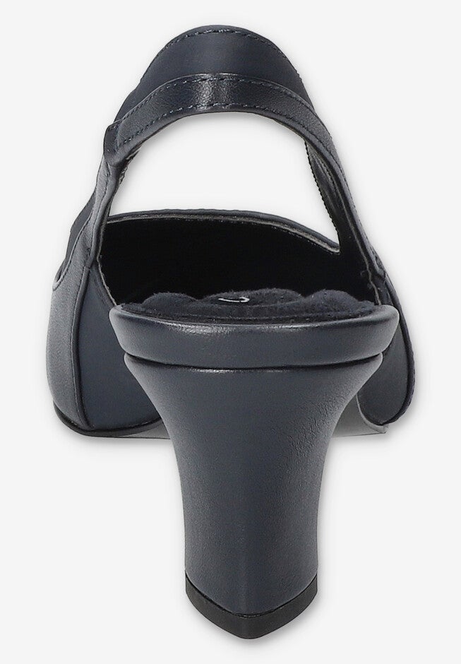 Dessa Slingback Pump, NAVY, on-hover image number 1