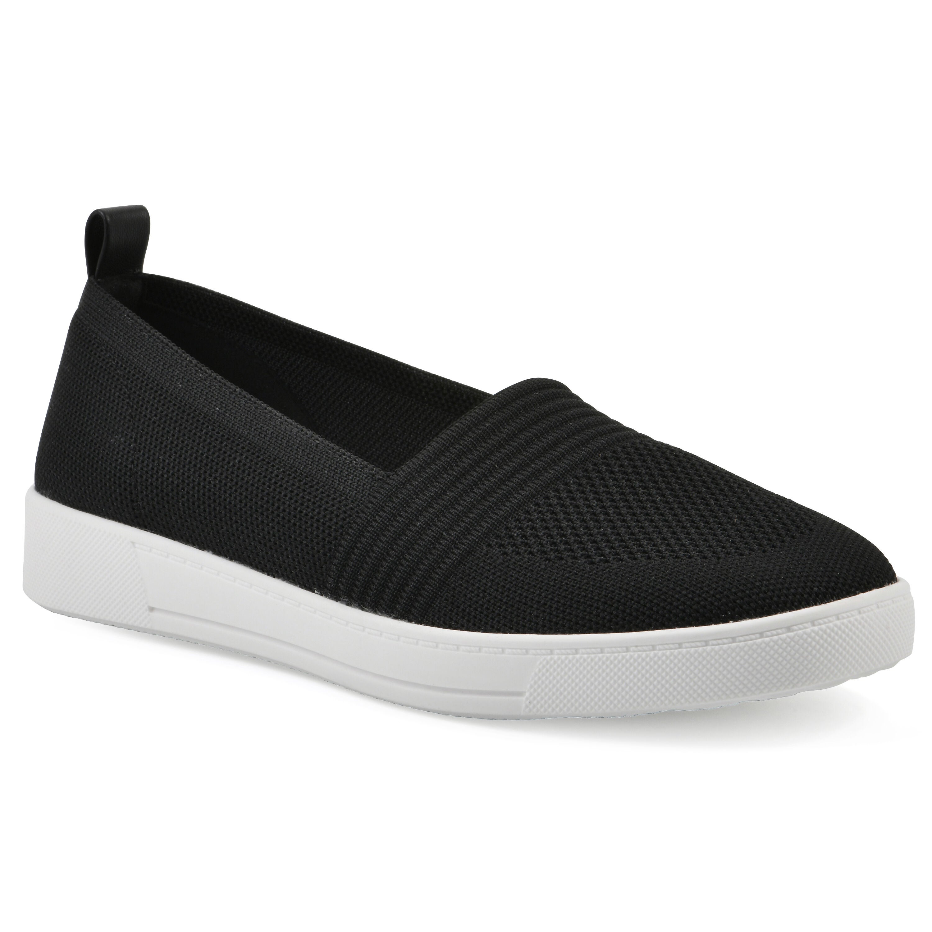 Upright Slip On Sneaker, BLACK FABRIC, hi-res image number 0