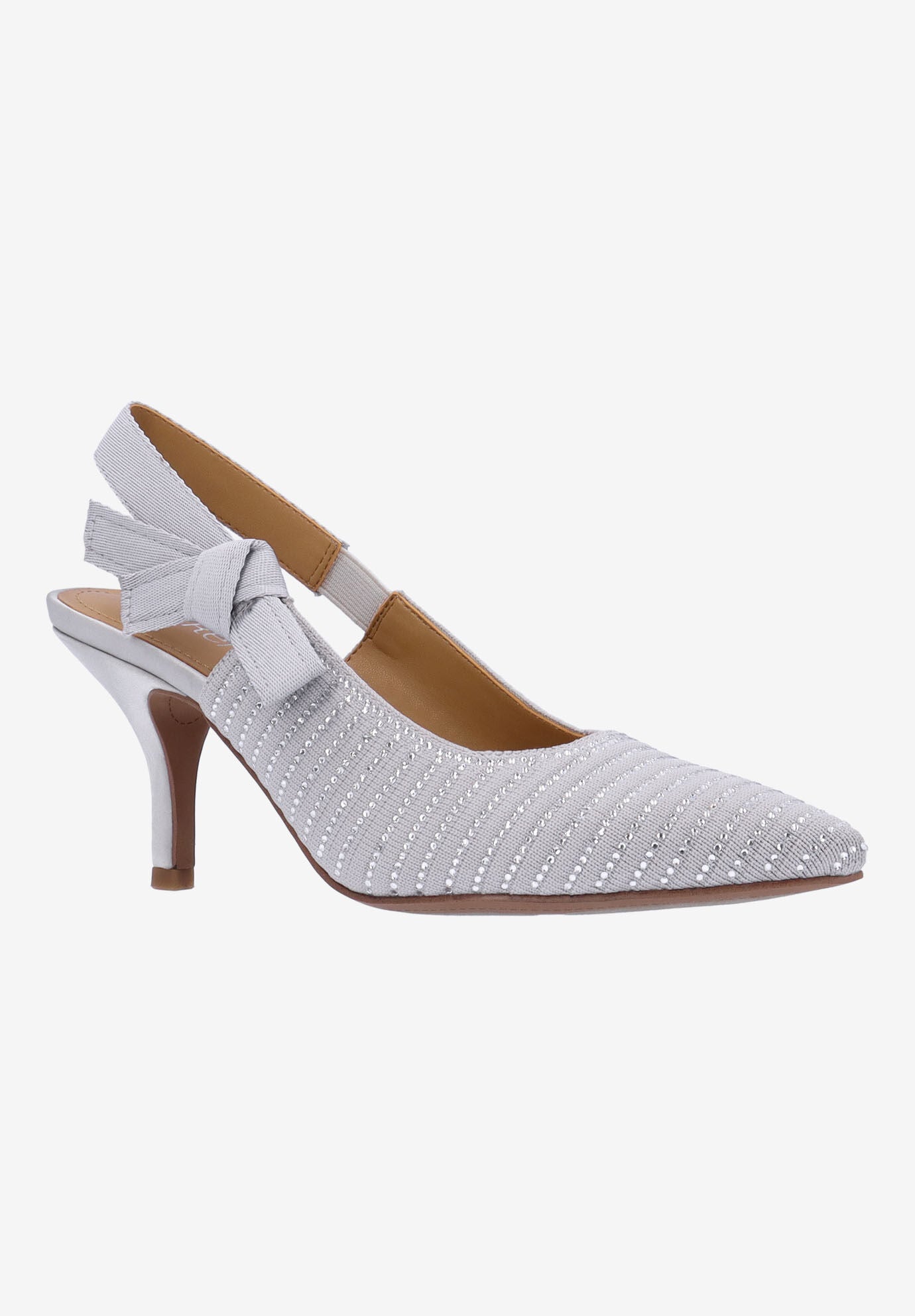 Adilene Slingback Pump, STEEL GREY, hi-res image number 0