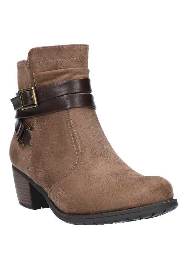 Annelisa Booties , TAUPE SUEDE, hi-res image number null