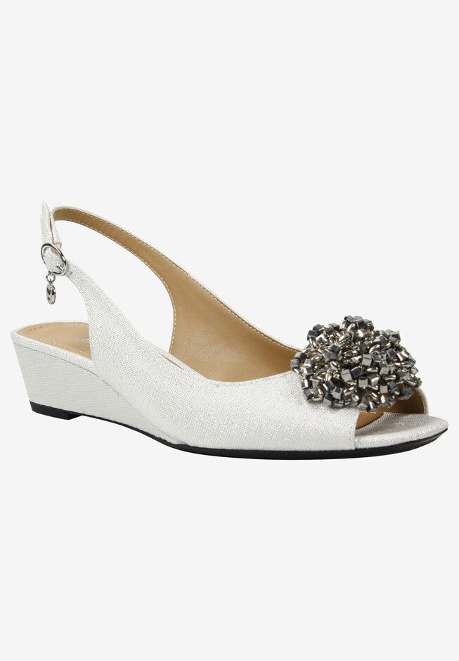 Donalda Slingback , WHITE SILVER, hi-res image number 0