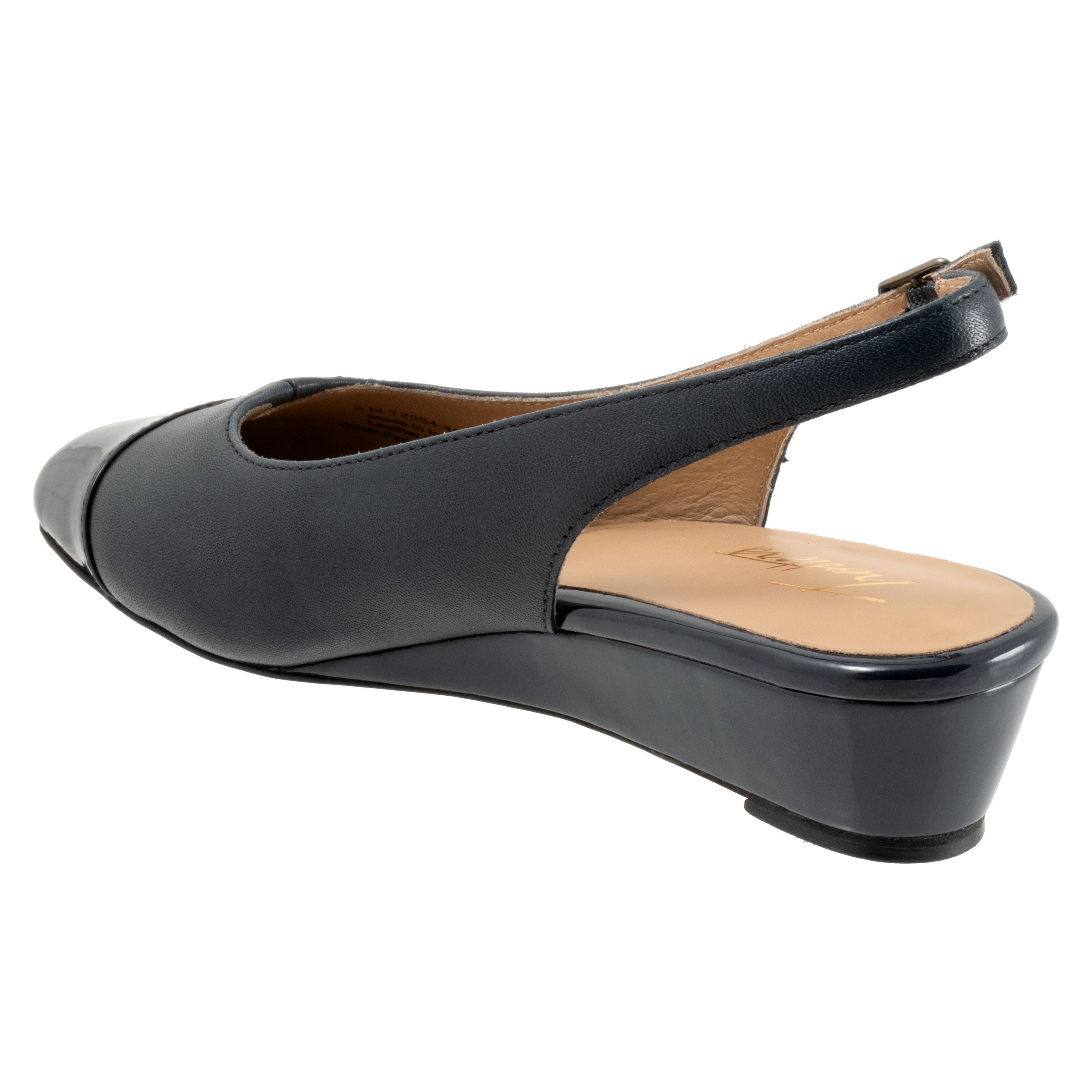 Dea Wedge Pump, DARK NAVY, on-hover image number 1